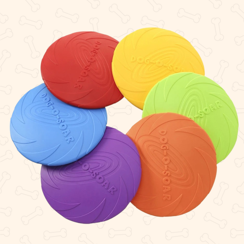 Shadow Durable Dog Frisbee β Soft, Chew-Resistant Flying Disc