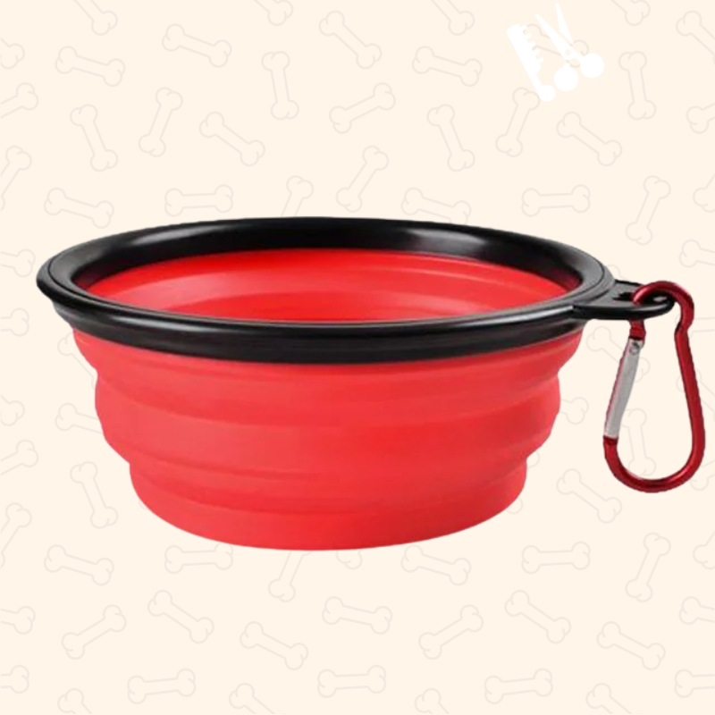 Shadow AdventurePaws Collapsible Travel Dog Bowl