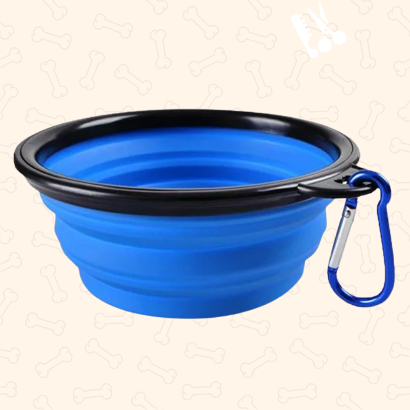 Shadow AdventurePaws Collapsible Travel Dog Bowl