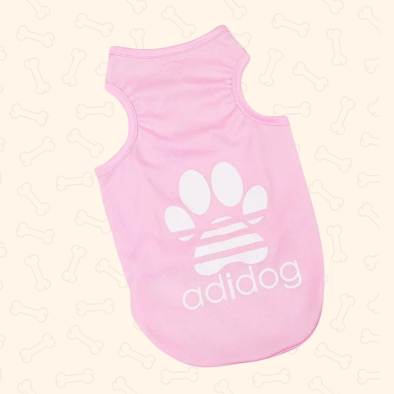 Shadow Adidog Dog Vest Tee – Sporty, Lightweight & Full of Street Style
