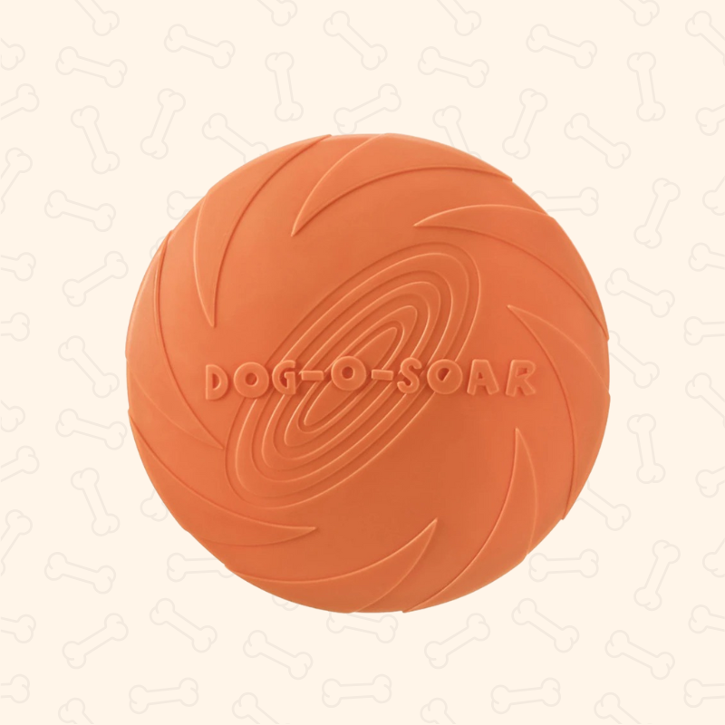 Shadow Durable Dog Frisbee β Soft, Chew-Resistant Flying Disc