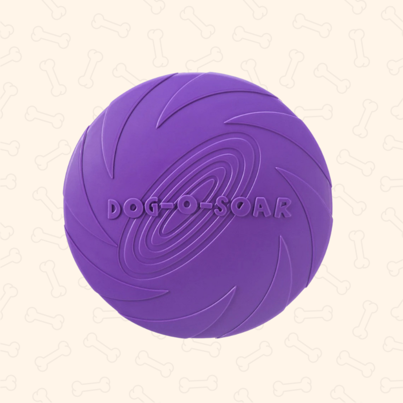 Shadow Durable Dog Frisbee β Soft, Chew-Resistant Flying Disc