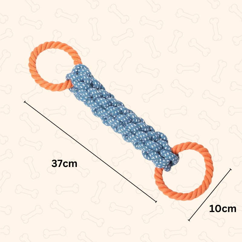 Shadow Tough Knot Rope Tug Toy β Durable Chew & Play