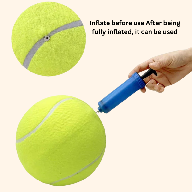 Shadow Jumbo Bounce Inflatable Dog Tennis Ball β Giant Interactive Play Toy