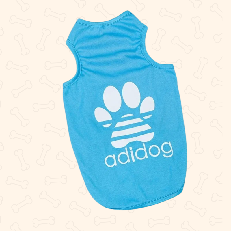 Shadow Adidog Dog Vest Tee – Sporty, Lightweight & Full of Street Style