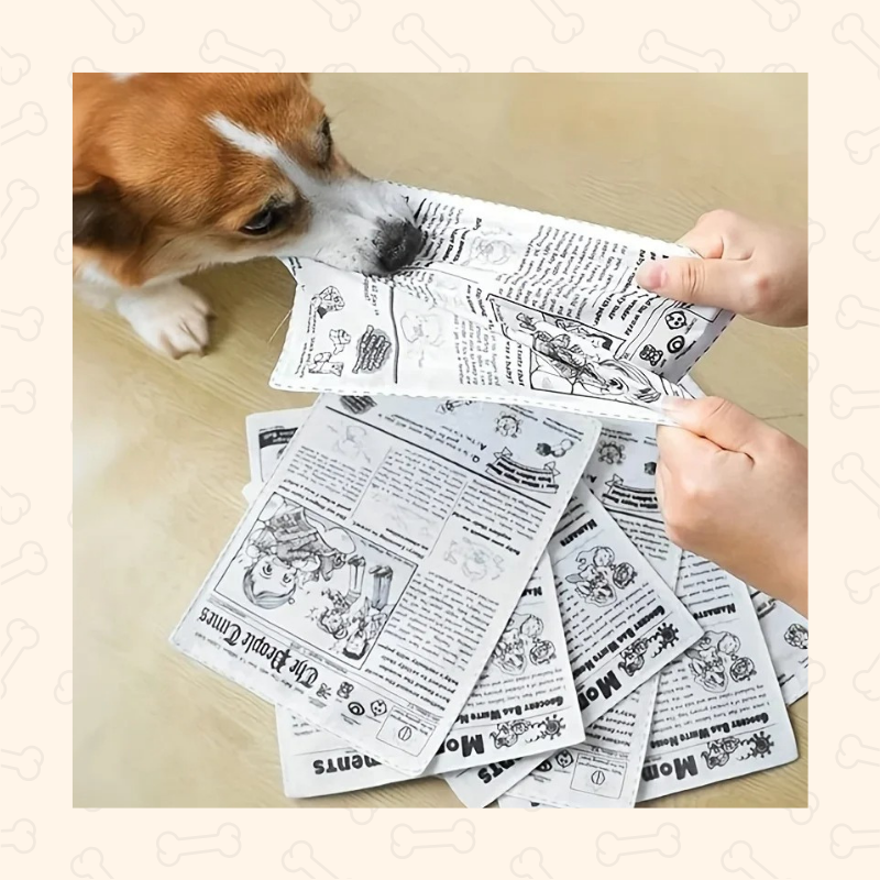 Shadow Bite-Resistant Doggy Newsprint
