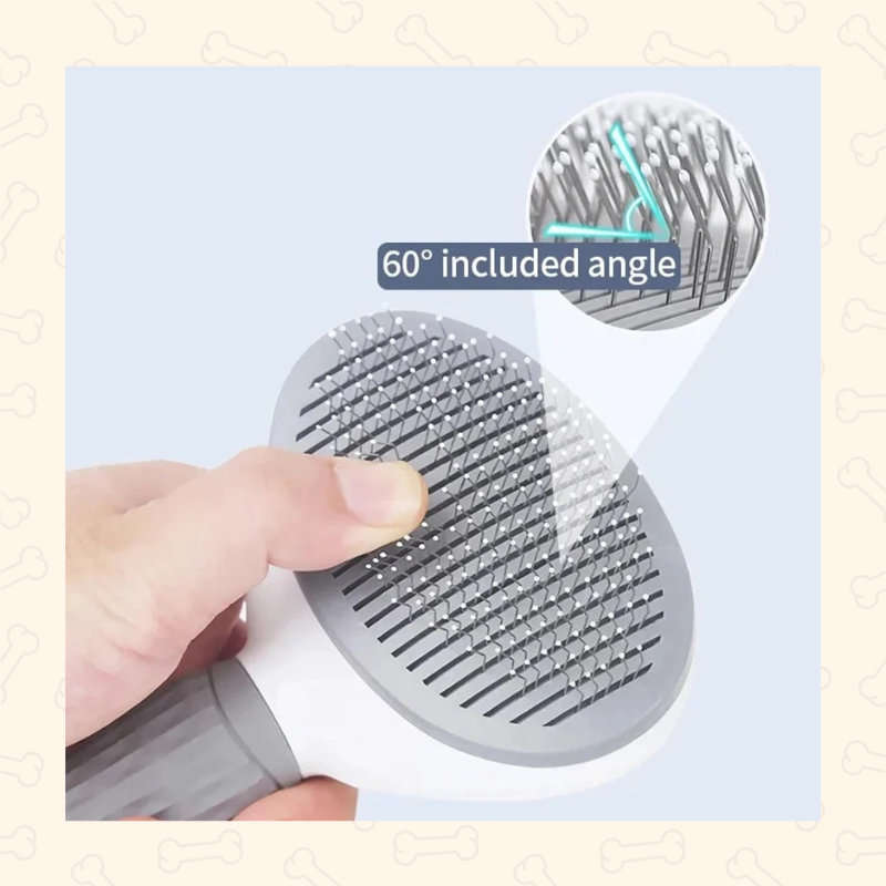 Shadow Self-Cleaning Pet Grooming Brush