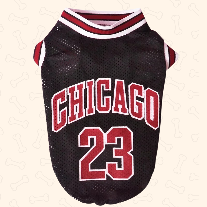 Shadow Windy City Pup Jersey – Cool, Sporty & Slam-Dunk Ready