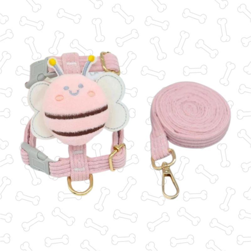 Shadow HoneyPaws Bee Harness Set