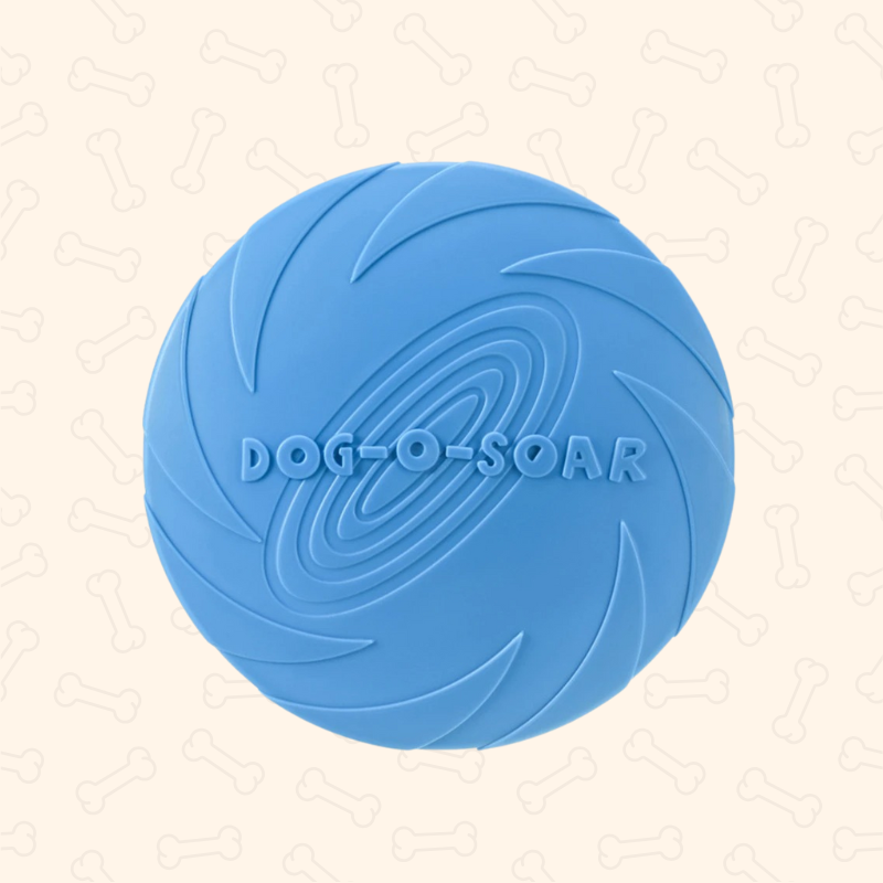 Shadow Durable Dog Frisbee β Soft, Chew-Resistant Flying Disc