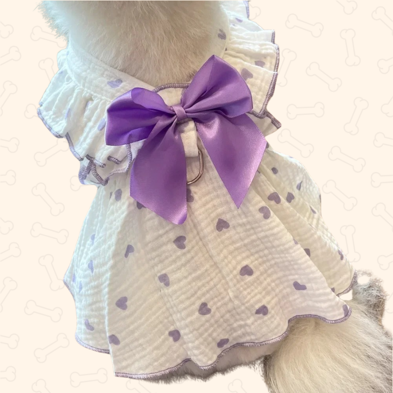Shadow Summer Bow Princess Pet Dress