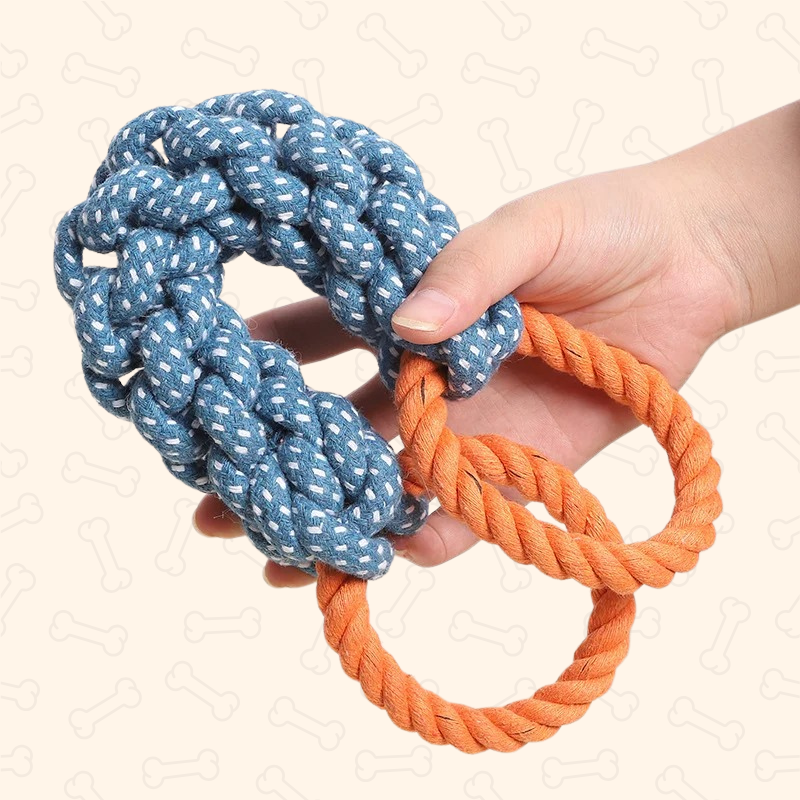 Shadow Tough Knot Rope Tug Toy β Durable Chew & Play
