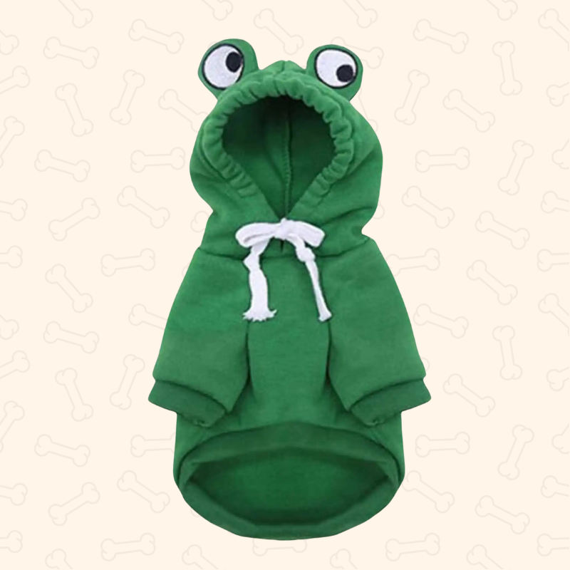Shadow Frog Pet Hoodie – Adorable, Cozy & Hoppin’ with Style