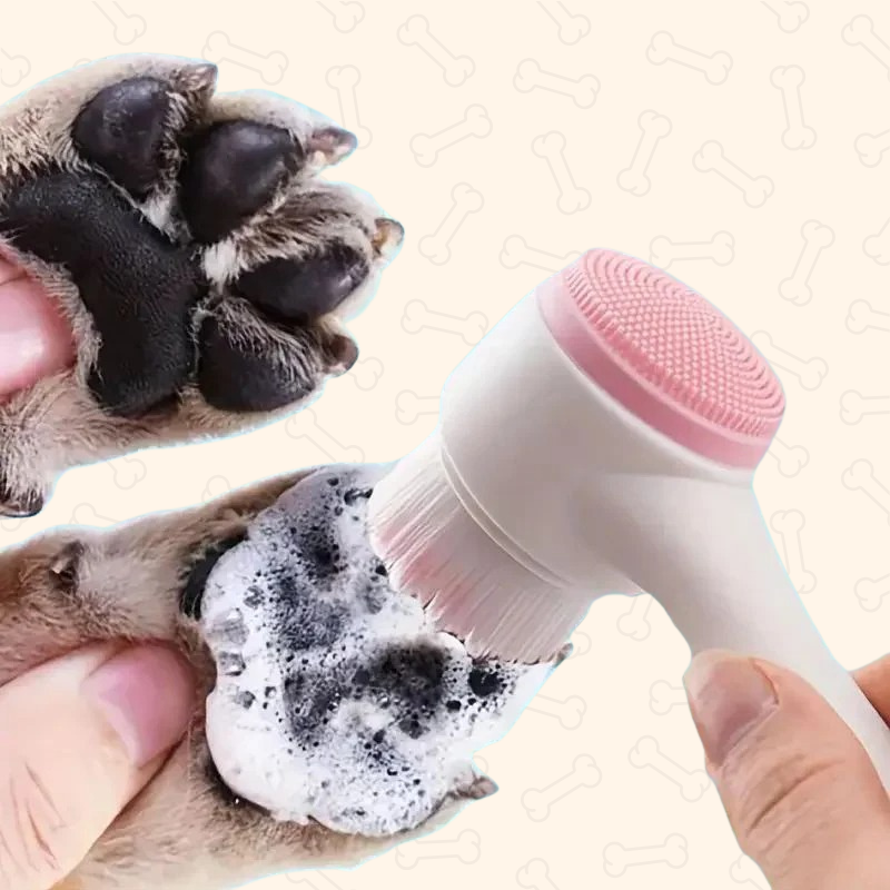 Shadow Dual-Sided Pet Paw Cleaner & Massager