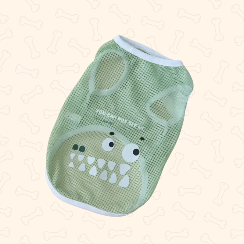 Shadow Breezy Paws Cartoon Mesh Vest