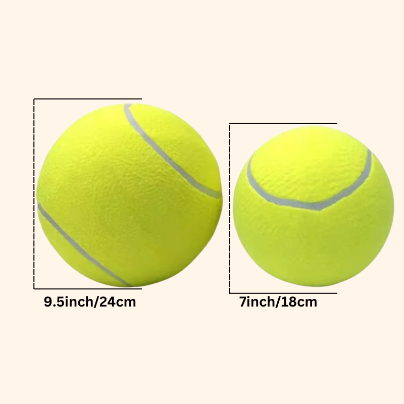 Shadow Jumbo Bounce Inflatable Dog Tennis Ball β Giant Interactive Play Toy