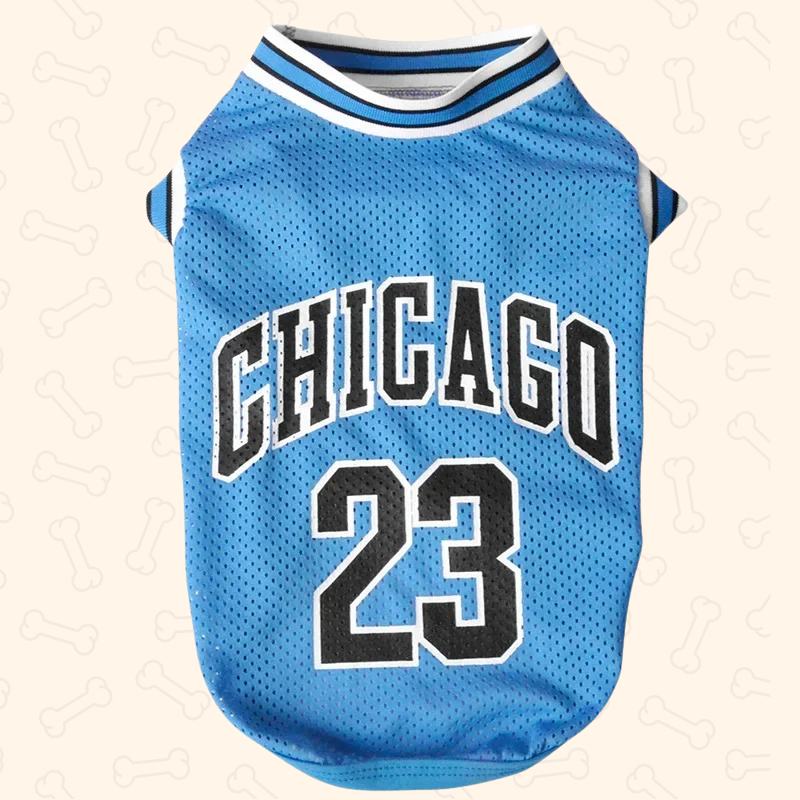 Shadow Windy City Pup Jersey – Cool, Sporty & Slam-Dunk Ready