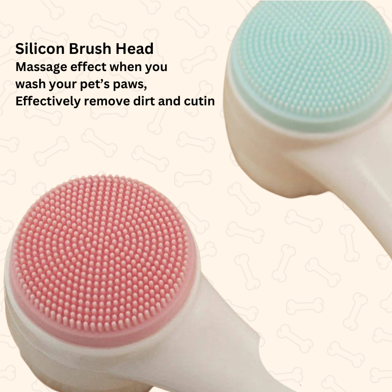 Shadow Dual-Sided Pet Paw Cleaner & Massager