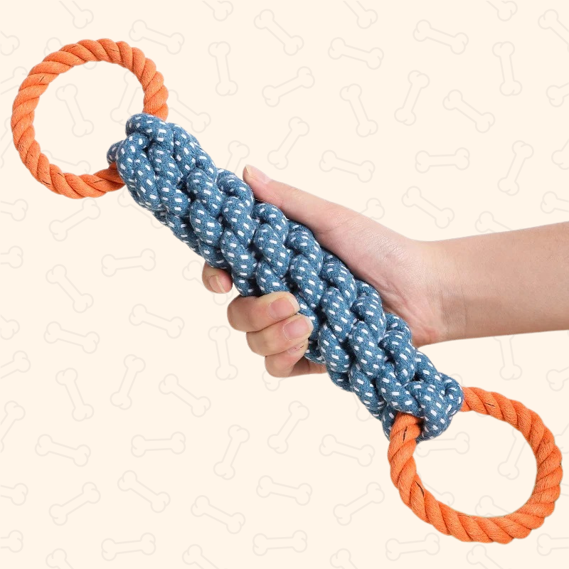 Shadow Tough Knot Rope Tug Toy β Durable Chew & Play