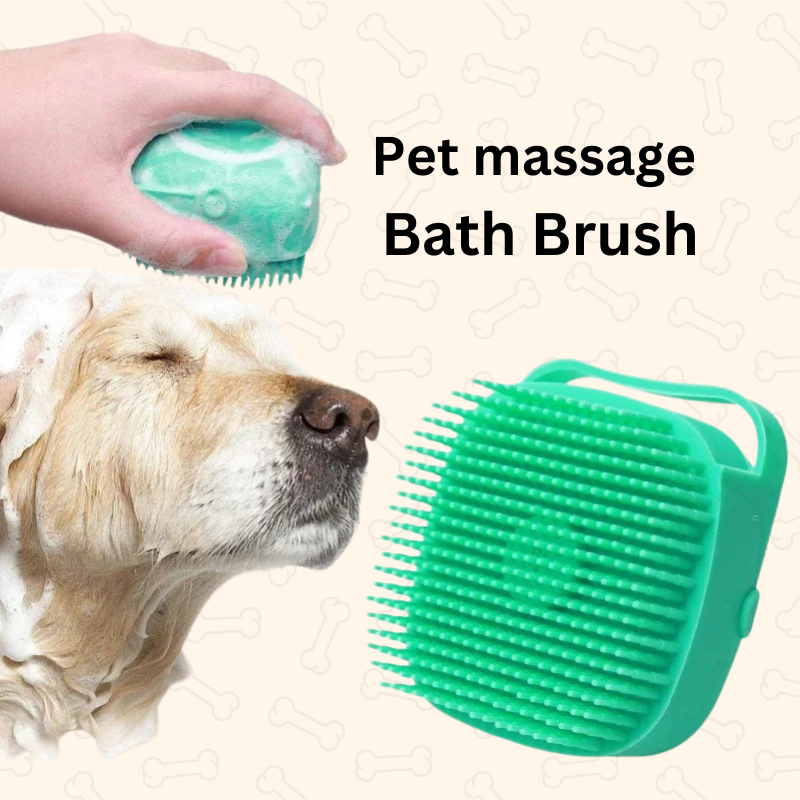Shadow 2-in-1 Pet Shampoo & Massage Brush