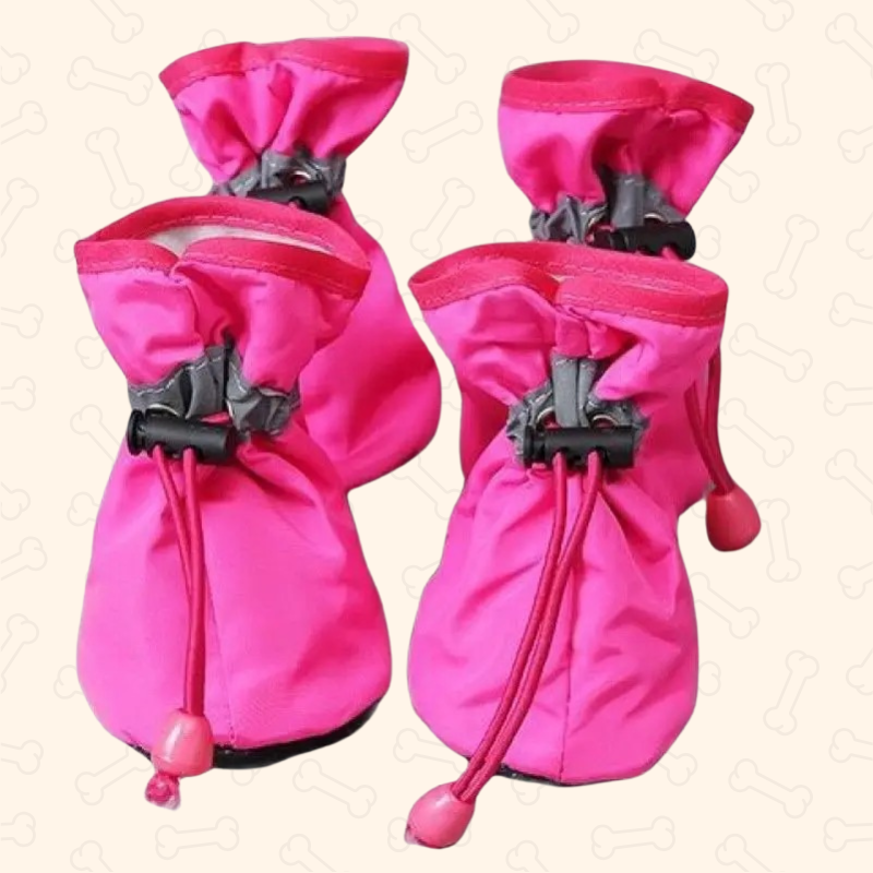 Shadow Waterproof Anti-Slip Dog Booties (4pcs Set)