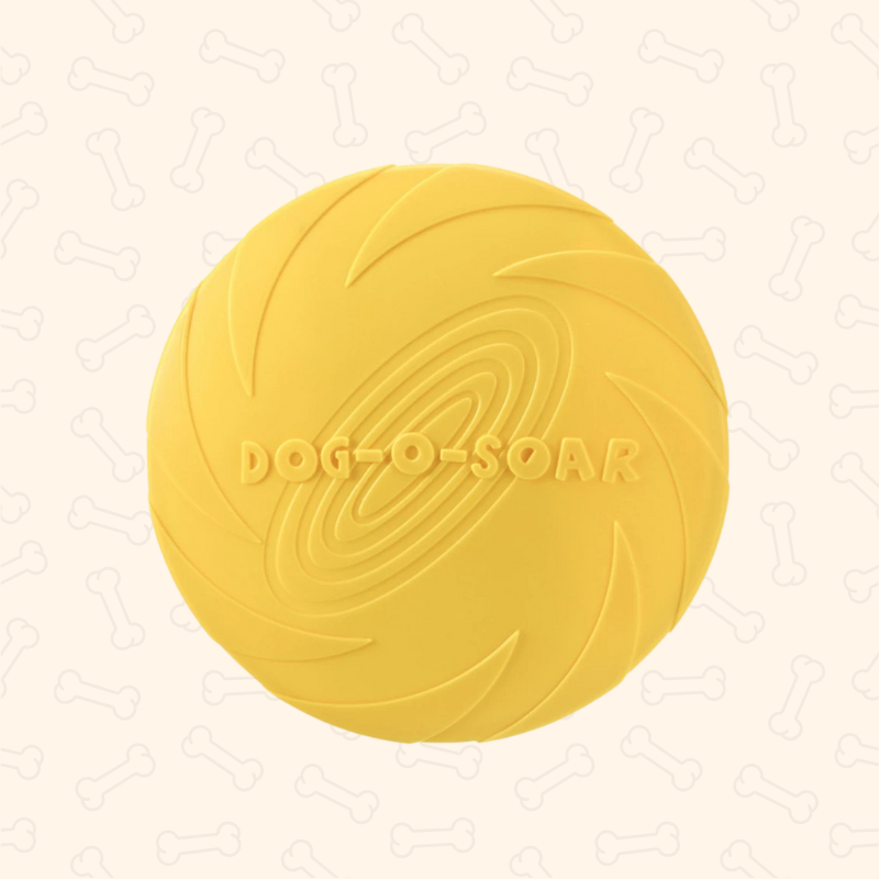 Shadow Durable Dog Frisbee β Soft, Chew-Resistant Flying Disc