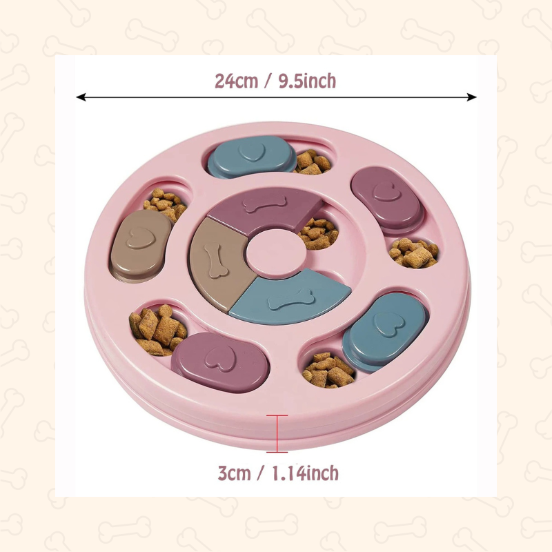™Shadow Interactive Slow Feeder Puzzle – Dog Training Toy