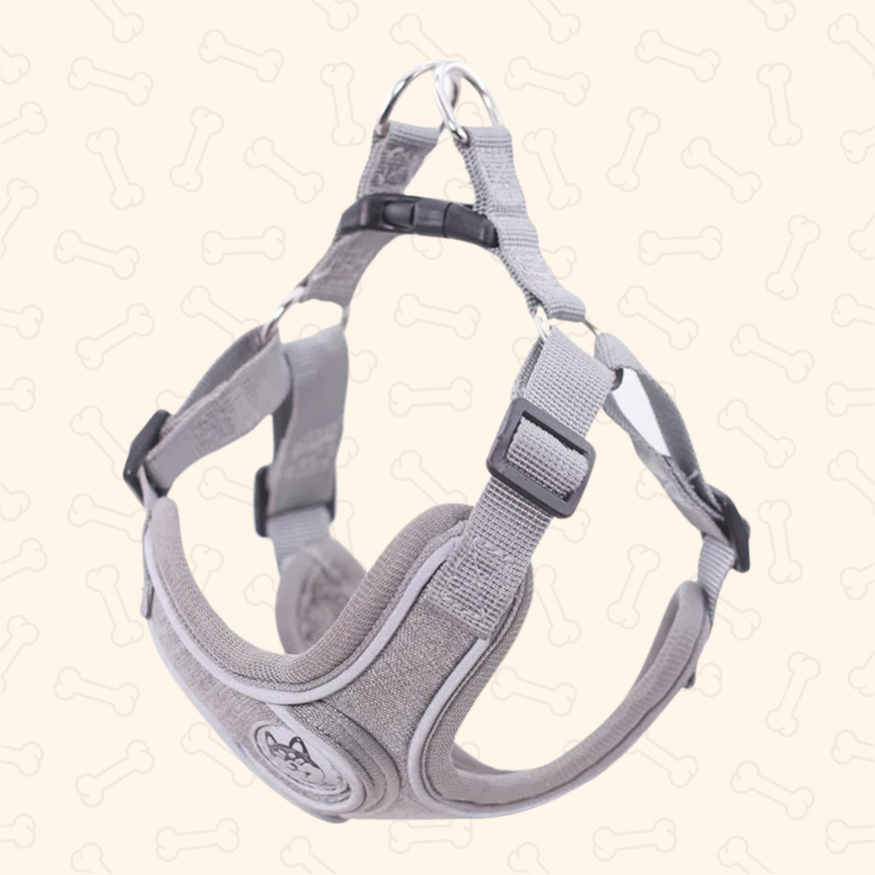 Shadow Reflective Comfort Fit Dog Harness & Leash Set