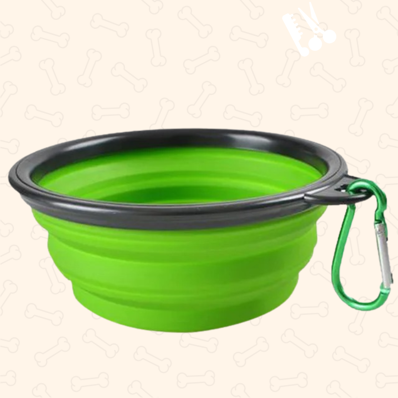 Shadow AdventurePaws Collapsible Travel Dog Bowl
