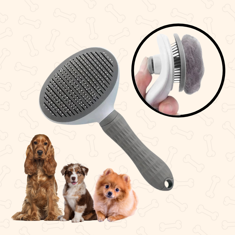 Shadow Self-Cleaning Pet Grooming Brush