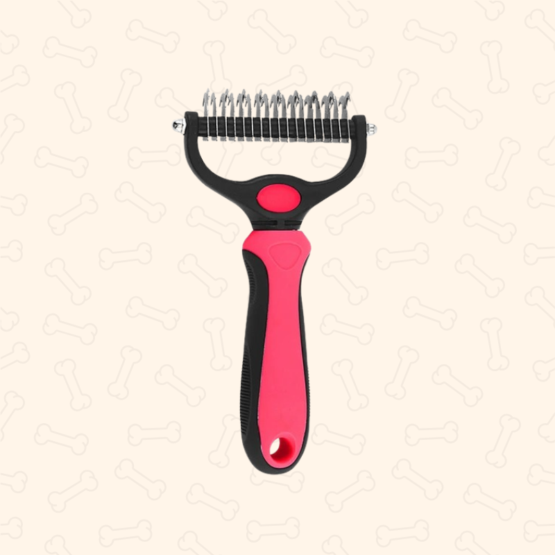 Shadow Dual-Sided Pet Deshedding Brush