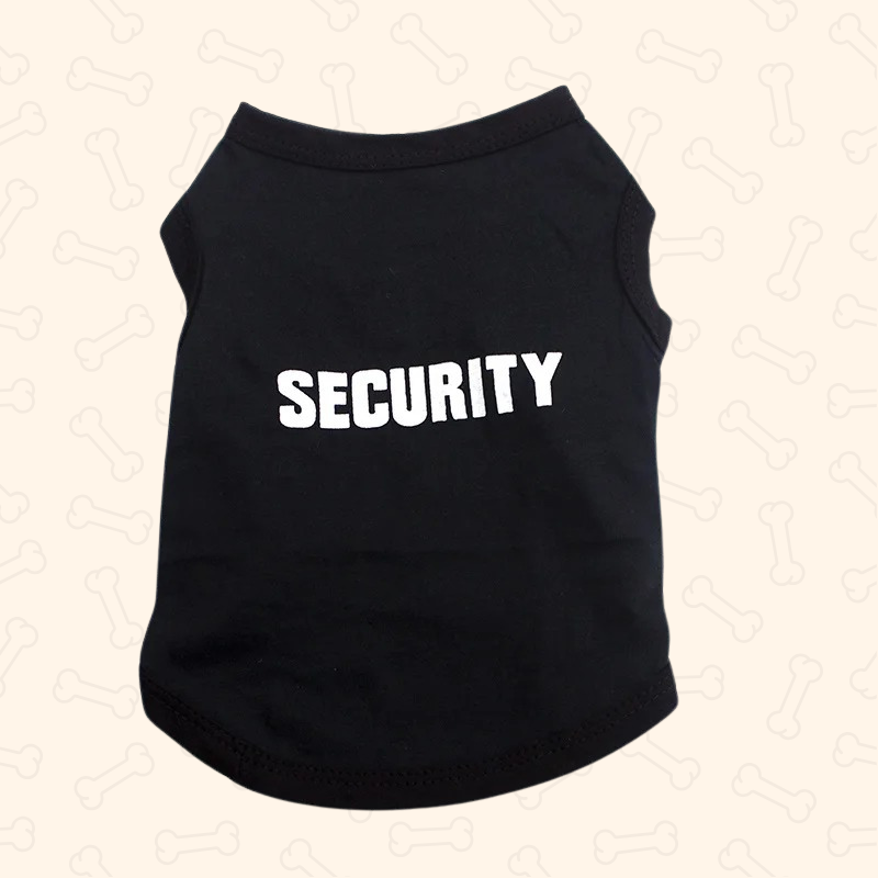 Shadow Security Dog Tee – Bold, Fun & Full of Character