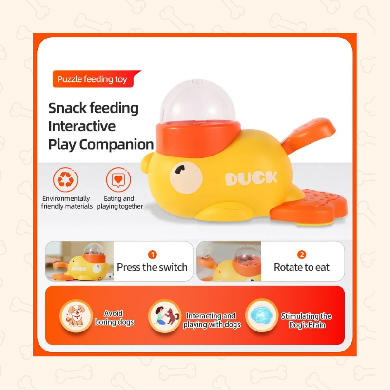 Shadow Duck Puzzle Feeder – Smart, Fun & Full of Playful Energy