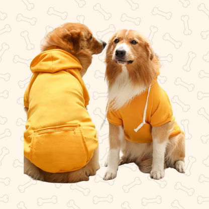 Shadow Reversible Plaid Winter Dog Coat with Hood – Waterproof Pet Jacket for Small to Large Dogs