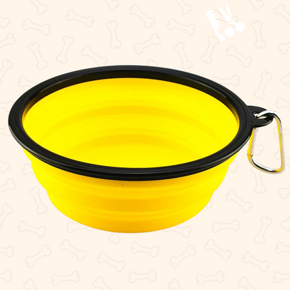 Shadow AdventurePaws Collapsible Travel Dog Bowl