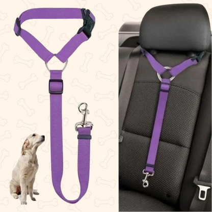 Shadow 2-in-1 Adjustable Dog Car Seat Belt & Leash