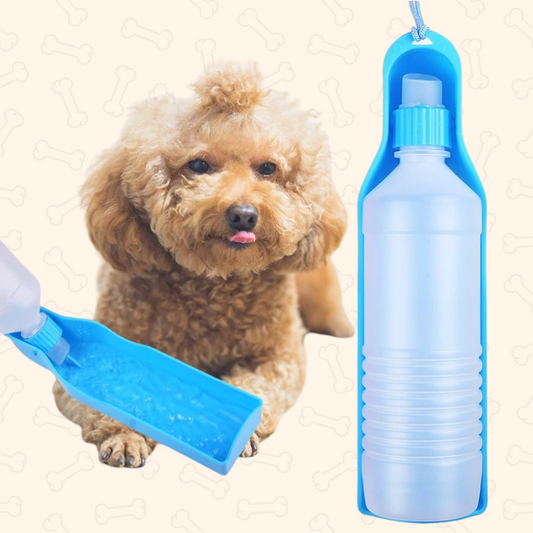 Shadow Portable Dog Water Bottle with Dispenser