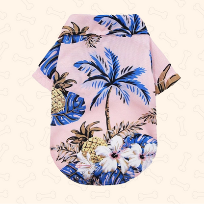 Shadow Hawaiian Breeze Dog T-Shirt – Cool, Comfy & Island-Ready