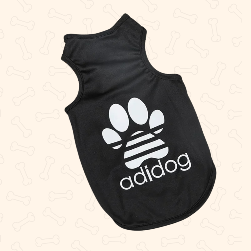 Shadow Adidog Dog Vest Tee – Sporty, Lightweight & Full of Street Style