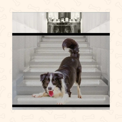 Shadow SecurePaws Magic Mesh Dog Gate
