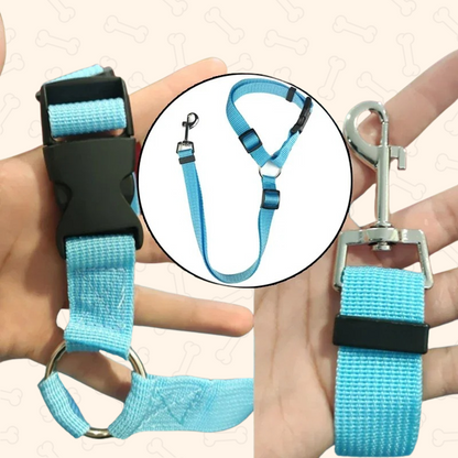 Shadow 2-in-1 Adjustable Dog Car Seat Belt & Leash