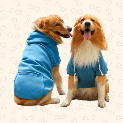 Shadow Reversible Plaid Winter Dog Coat with Hood – Waterproof Pet Jacket for Small to Large Dogs