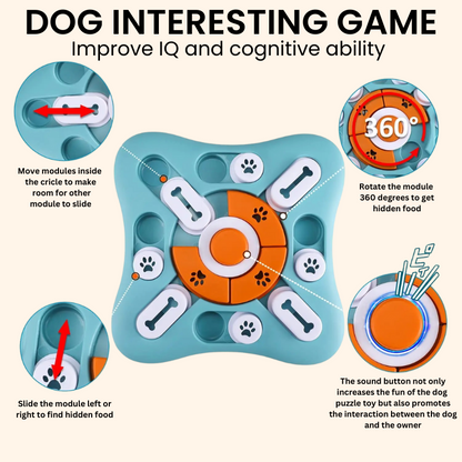 Shadow BrainBoost Dog Puzzle Feeder