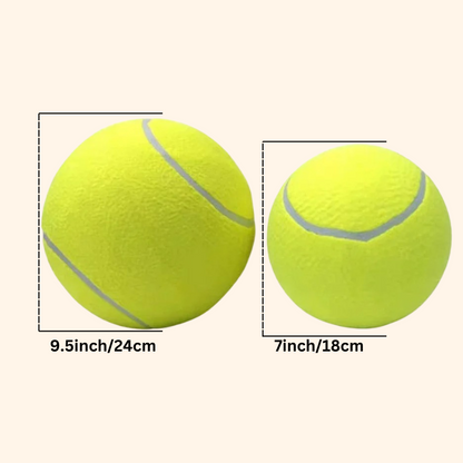 Shadow Jumbo Bounce Inflatable Dog Tennis Ball – Giant Interactive Play Toy