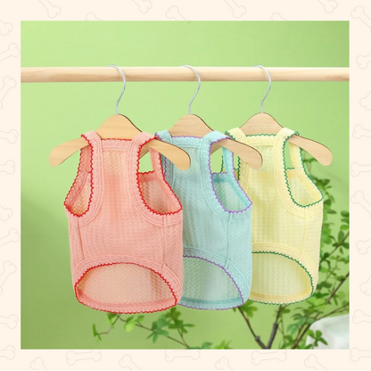 Shadow Summer Breeze Strap Dog Outfit – Soft, Airy & Effortlessly Cute