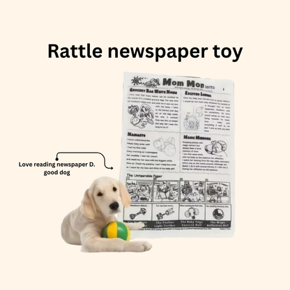 Shadow Bite-Resistant Doggy Newsprint