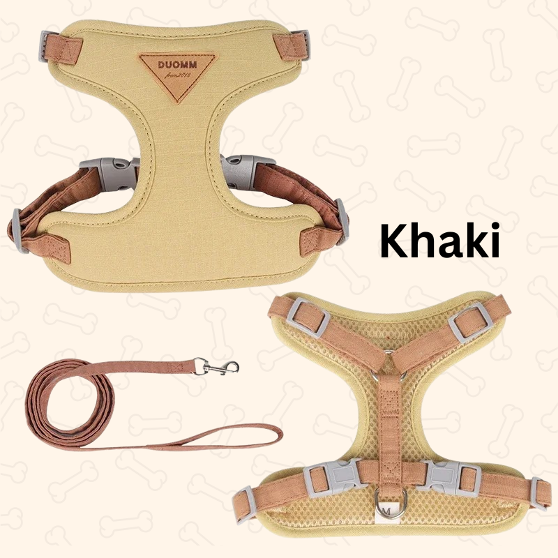 Shadow Breathable Comfort Fit Puppy Harness & Leash Set