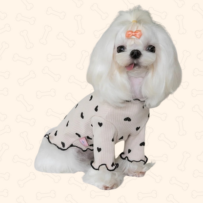 Shadow Cozy Paws Winter Waffle Sweater