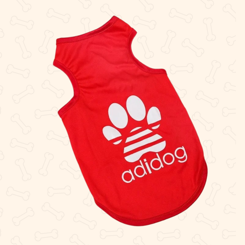 Shadow Adidog Dog Vest Tee – Sporty, Lightweight & Full of Street Style
