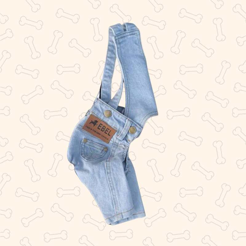 Shadow Little Denim Wrangler – Playful, Trendy & Tail-Waggingly Cute